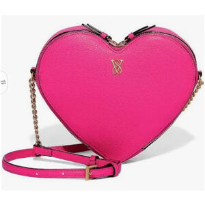 Victoria's Secret Pink Heart Crossbody Bag